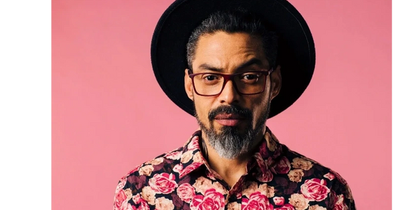 Portrait of a man with beard and glasses