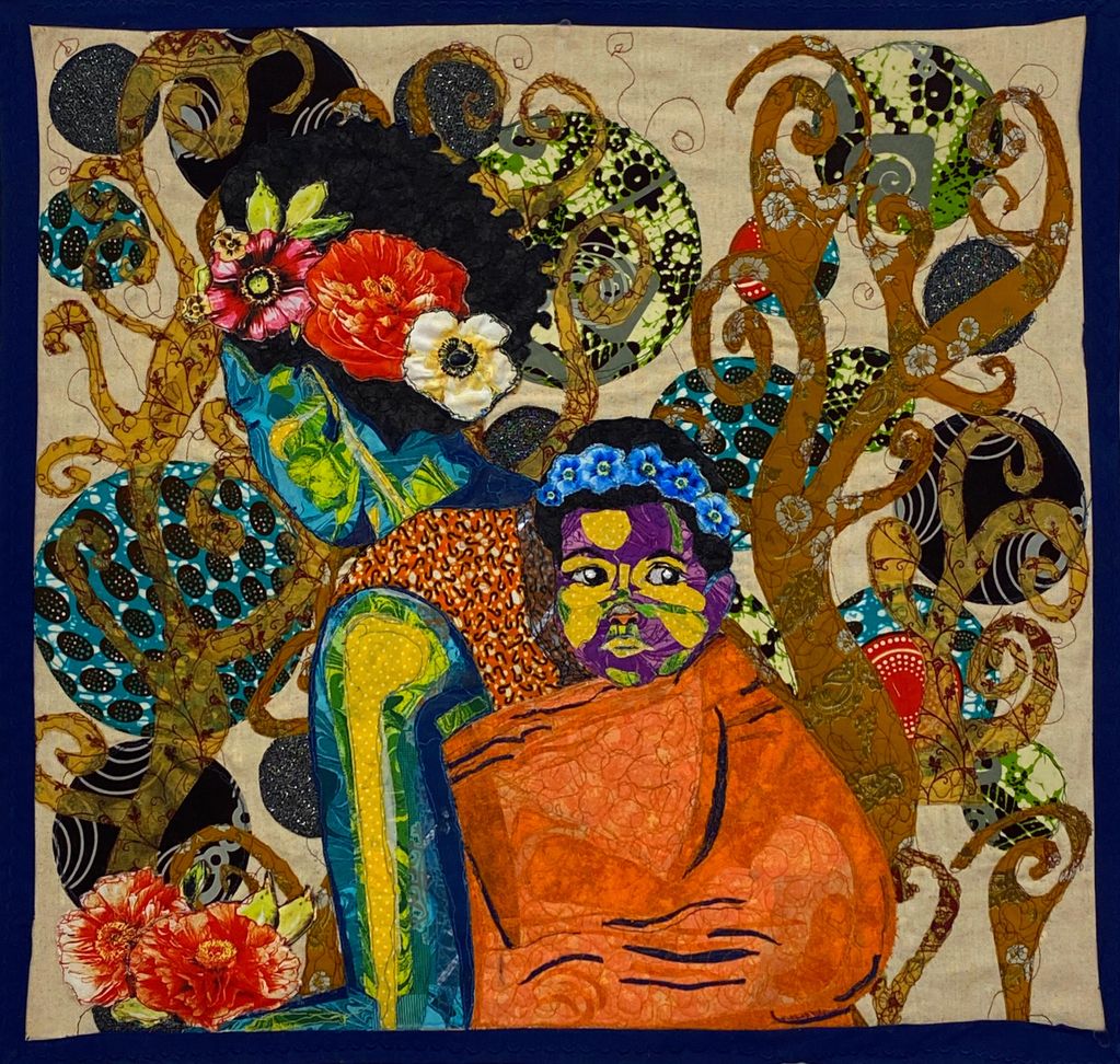 Papoose
30" x 30" Quilting and Appliqué. 2024 