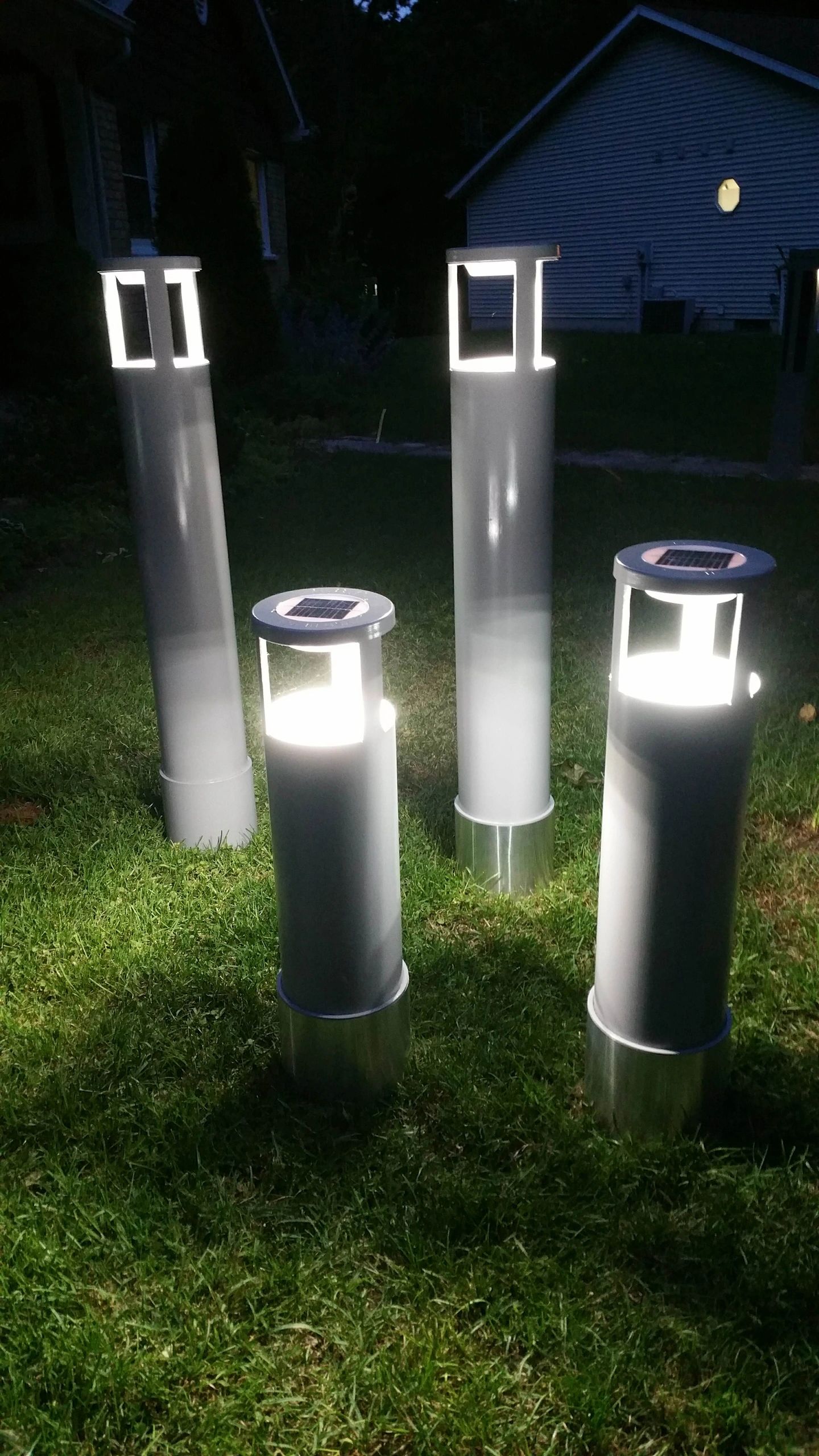 CRESCENDO Solar-powered LED Bollards by SpotOn Solar