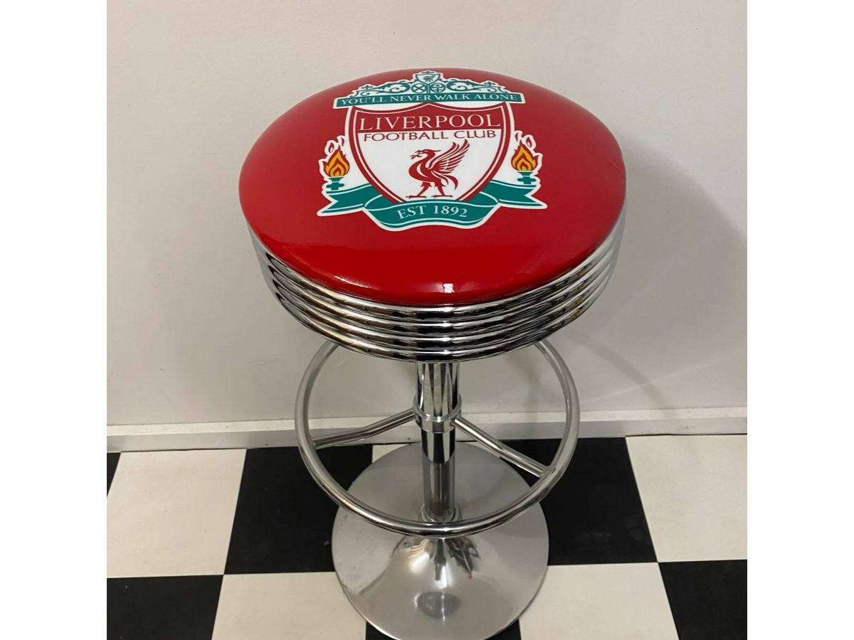 LIVERPOOL FOOTBALL CLUB PREMIUM BAR STOOL