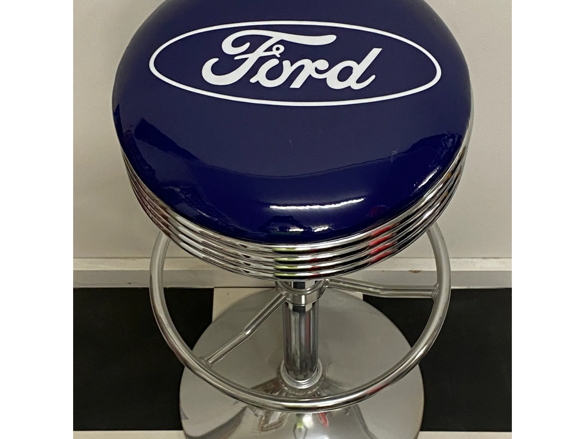 FORD OVAL PREMIUM BAR STOOL
