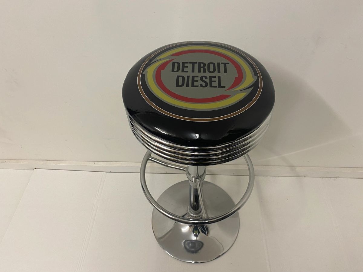 DETROIT DIESEL PREMIUM BAR STOOL