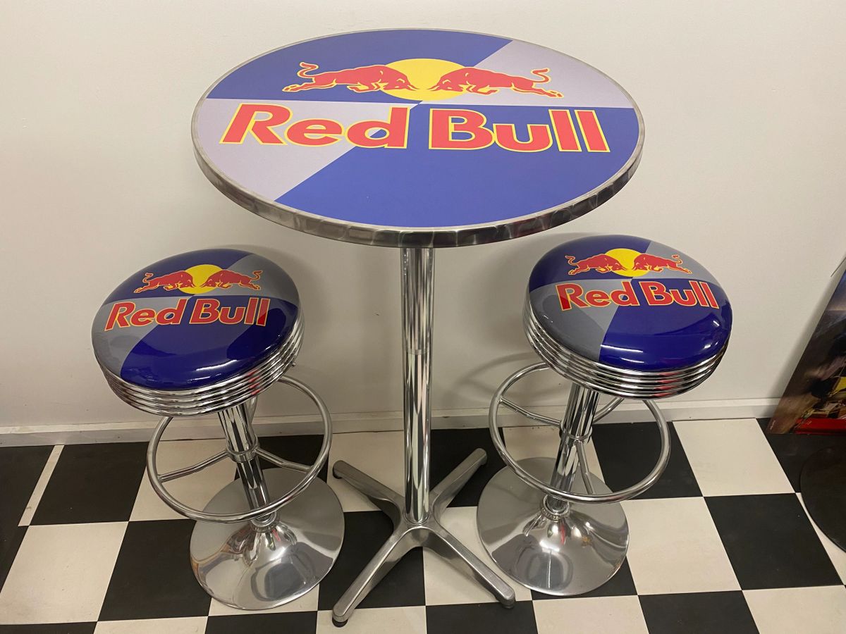 Red bull bar table deals