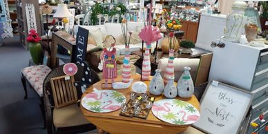 We have coastal, everyday and shabby chic furniture!