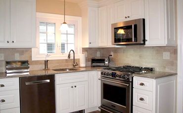 White kitchen cabinetry