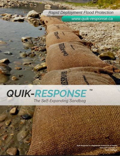 Quik-Response Sandless Sandbags