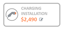 Charging Installation Cost Button