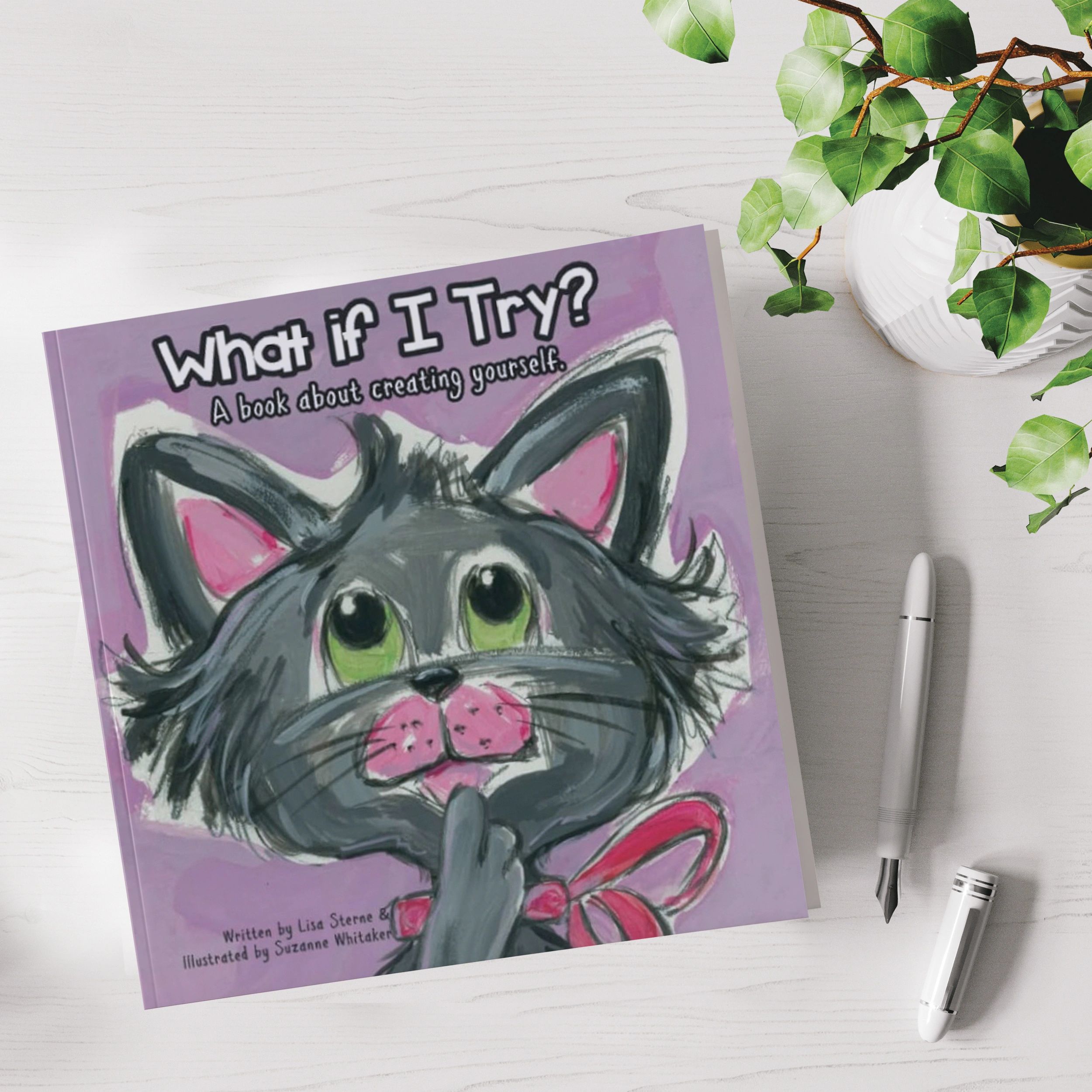 What If I Try? is a children’s book that encourages courage, creativity, and self-belief.