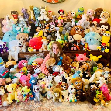 stuffed animals i made and donated for children in homeless shelters 💓 :  r/crochet