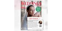BEST HAIR AND MAKEUP ARTIST IN WALES 
WEDDINGS AND HONEYMOON MAGAZINE
