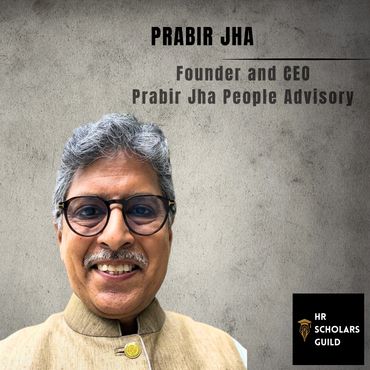 Portrait of Prabir Jha, Founder and CEO of Prabir Jha People Advisory.