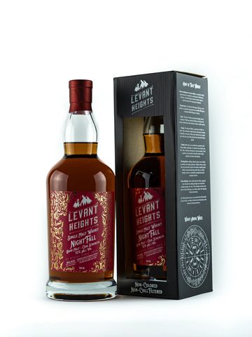 Levant Heights - Nightfall- Dark Malt - Stout Whisky - Lebanese Single Malt Whisky 