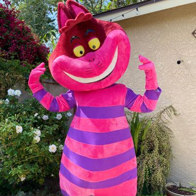 Add a dash of whimsy to your next event or birthday party with the mischievous Cheshire Cat! 