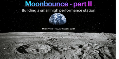 Moonbounce EME - building a small high performance station