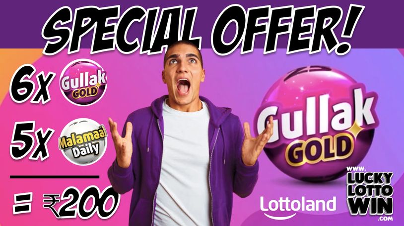 Play Gullak Gold online lottery at Lottoland Asia with this exclusive deal. Save 360 Rupees!