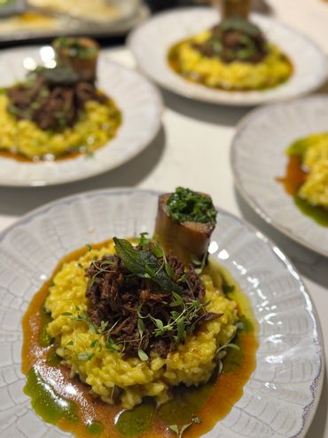 Osso buco, a private dining option