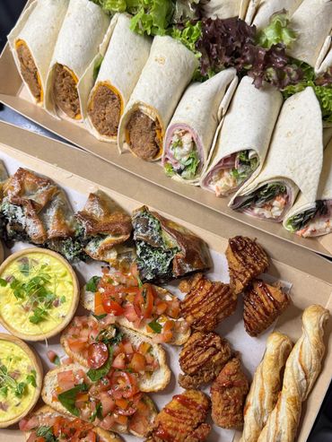 A corporate lunch for offices in Plymouth, Devon