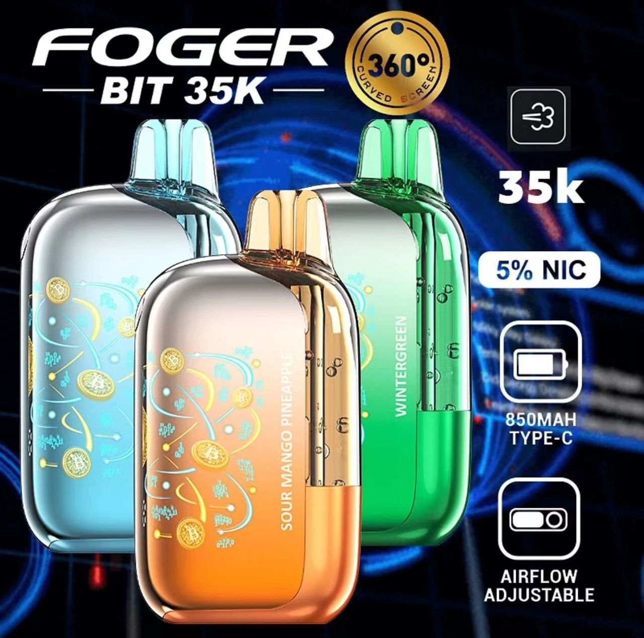 🚀 Meet the Foger Bit 35K: Your New Favorite Disposable