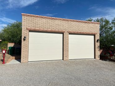 Garage we built from the ground up 