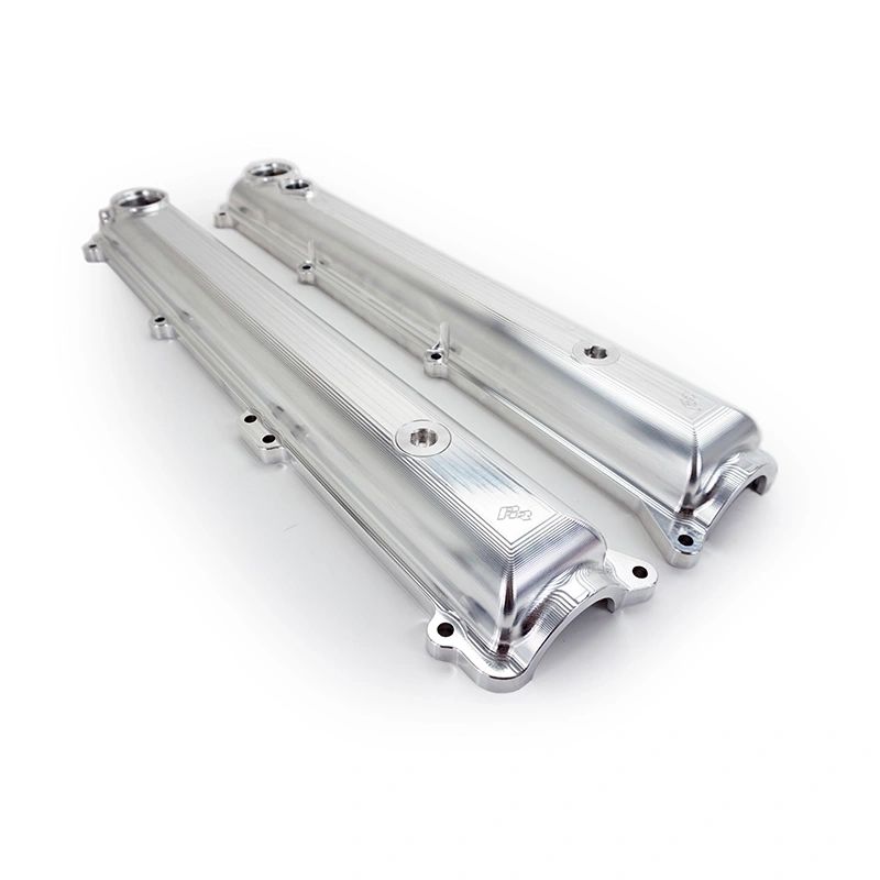 PHR Rigid Ultralight Billet Valve Covers for 2JZ-GE non-VVT-i, with Cam Sensor Boss on Intake - Distributor Delete - Coil Over Plug Conversion