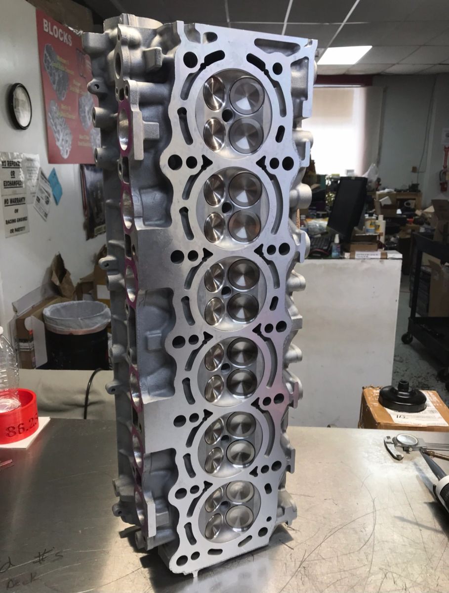 Brangers Racing Stage 3 2JZ GE VVTi Built 1500 HP Cylinder Head