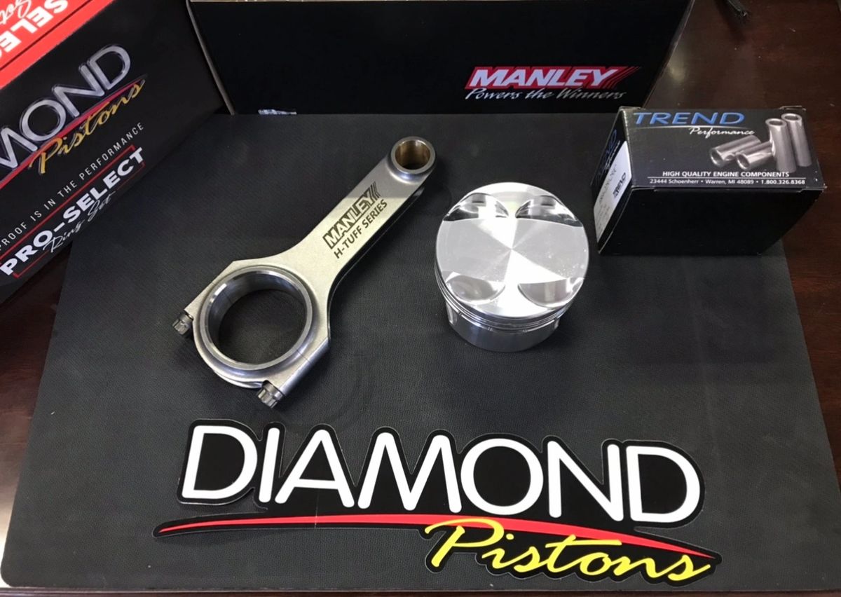 2JZ Manley HTuff Rods/Diamond Pistons Combo Toyota Supra 2JZ GTE