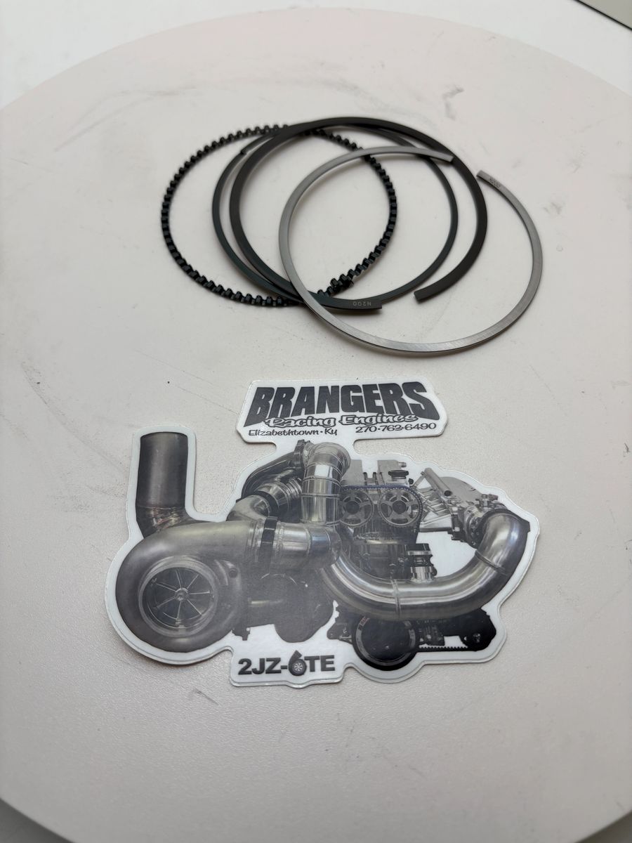 BRE Diamond Piston Rings Turbo 86 mm Bore Replacement Ring Set of 6 1.0 x 1.2 x 2.8 mm