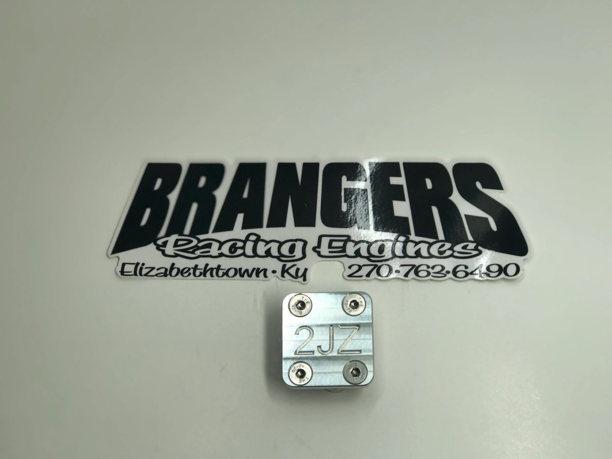 BRE 2JZ Oil Level Sensor Block Off Plate Free Shipping