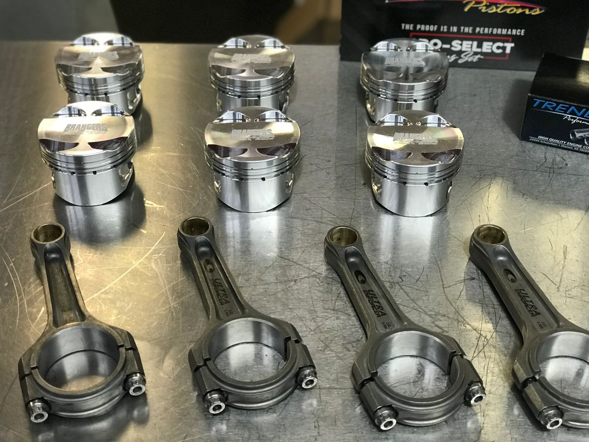 Brangers Racing Diamond Pistons Toyota Supra MK4 2JZ GTE 2JZ GE VVTi Aristo