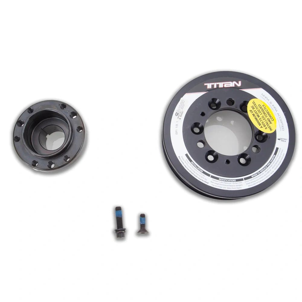Titan / ATI 2JZ V1 Crank Damper For 93-98 Toyota Supra