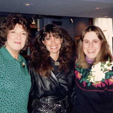 Nancy , Doris, Sharon are looking forward