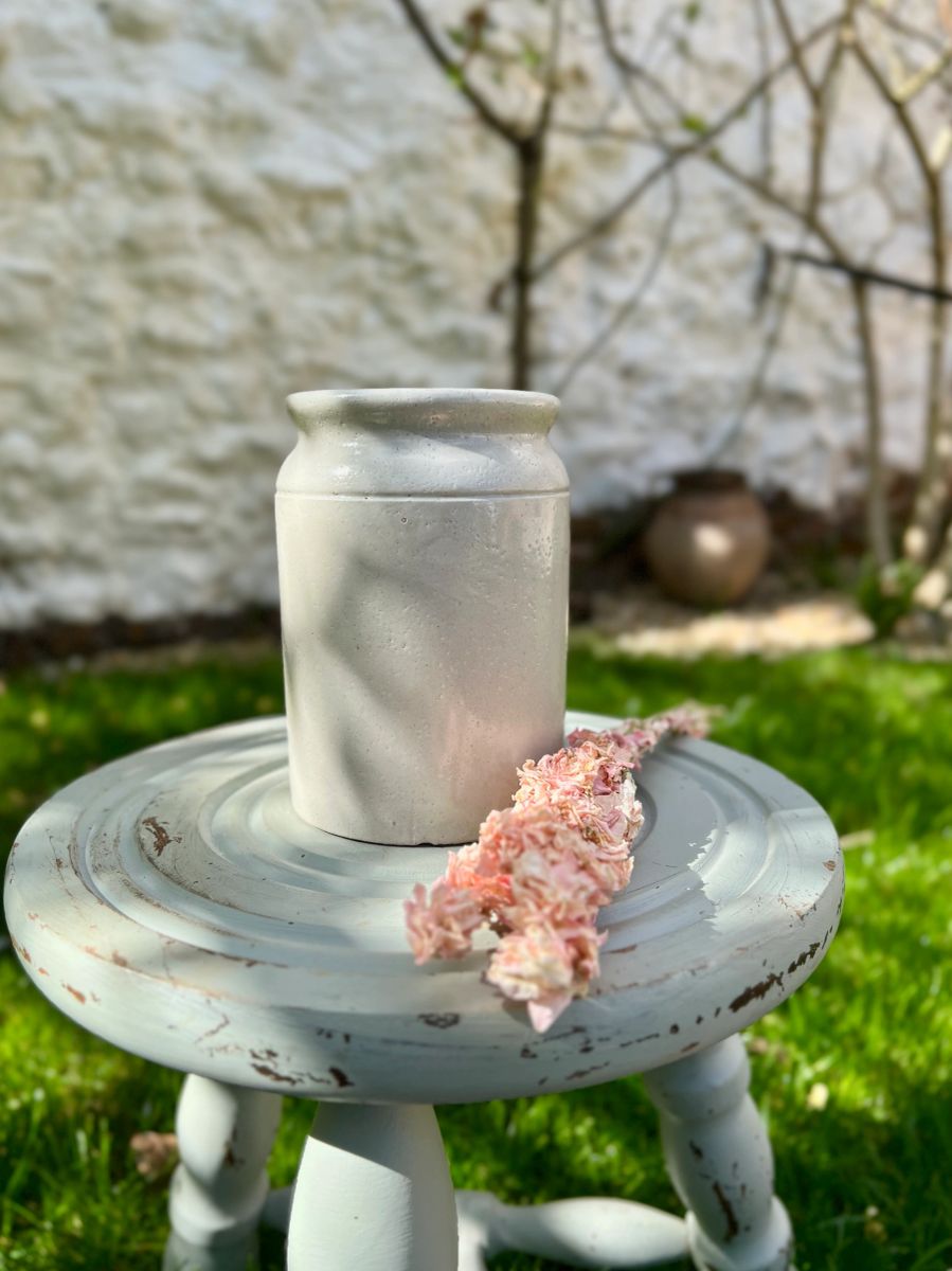 Antique Stone Glazed Marmalade Pot