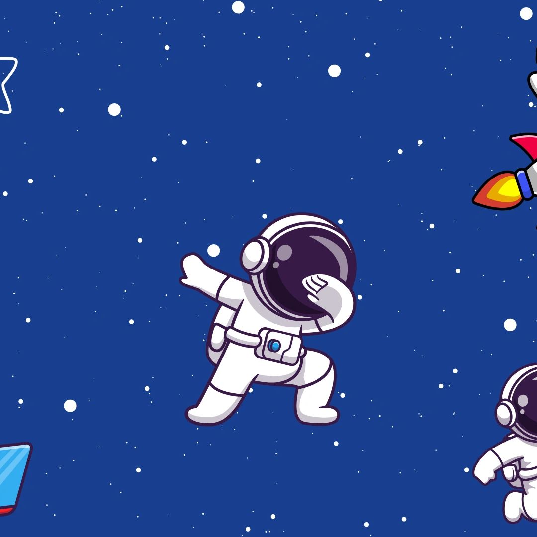 Astronaut posing