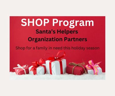 SHOP Program for holiday family support.