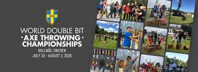 World Double Bit Axe Throwing Championships promo in Sweden.