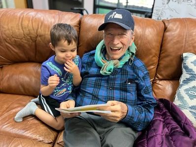 Children and an elder joyfully engage in play at our inclusive daycare facility in Washington County