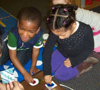 Children enjoy activities at Gentog Intergenerational Daycare in Tigard, OR