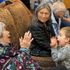 A child and a senior enjoy time together at Gentog Intergenerational Adult Day Center