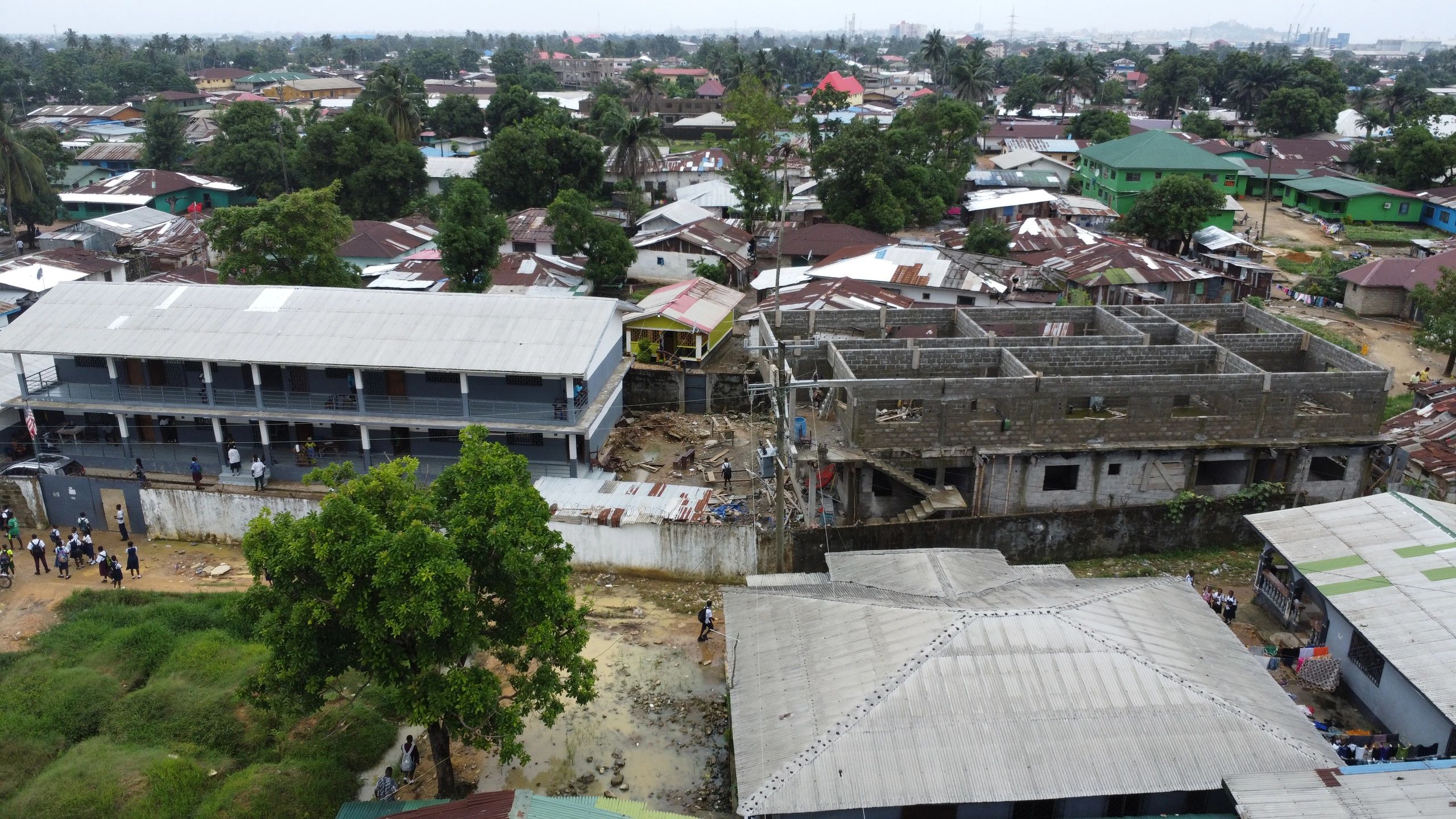 Phase II of the Abed-Bentsi school reconstruction, once finished we will be able to expand to K-12.