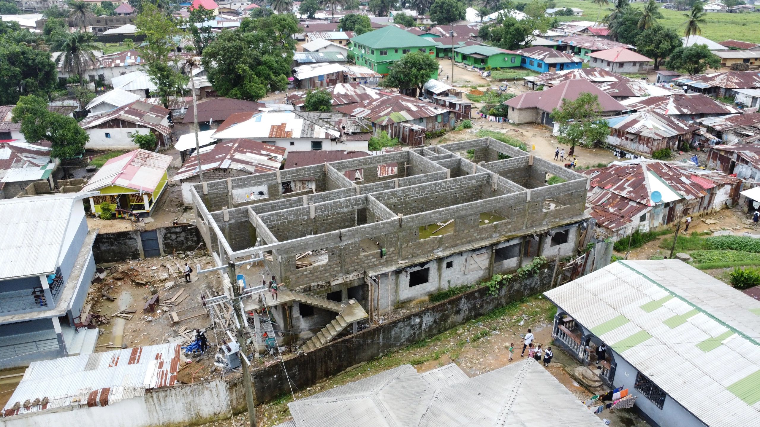 Phase II of the Abed-Bentsi school reconstruction, once finished we will be able to expand to K-12.