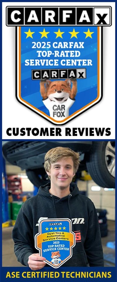 TOMMY DISTLER of QYST'S MEDIA LOCATION PROUDLY HOLDING Qyst's 2023 & 2024 CARFAX TOP-RATED SERVICE C