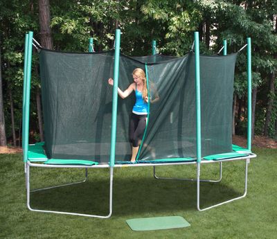 Magic Circle 14' Hexagon Trampoline With Safety Cage | idusem.idu.edu.tr