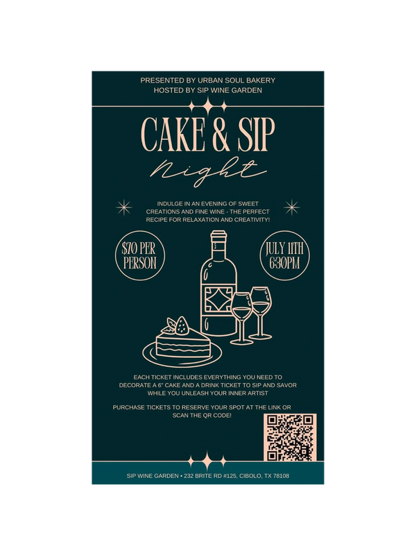 Sip Wine Garden in Cibolo, Texas