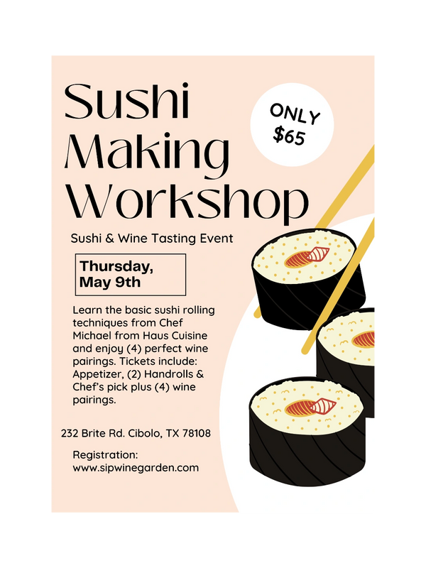 Sip Wine Garden in Cibolo, Texas