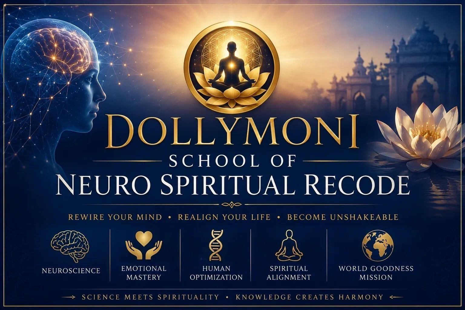 DOLLYMONI SCHOOL OF NEURO SPIRITUAL RECODE