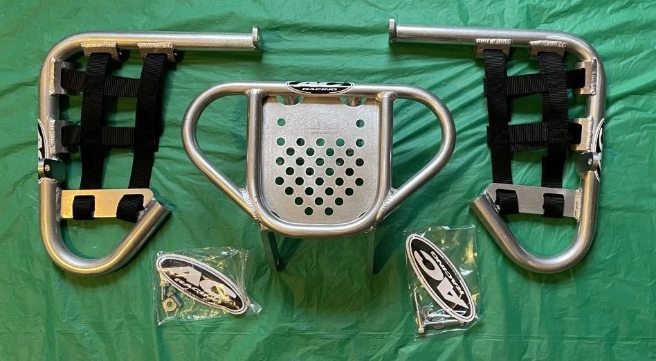 Combo Kit Suzuki LT80 Kawasaki KFX80 Nerf Bars & Bumper