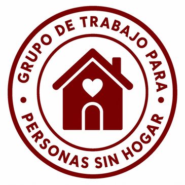 Logo for a homeless aid group.