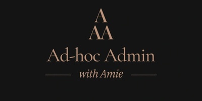 Ad-hoc 
Admin with Amie
