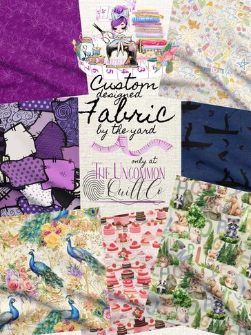 fabric yardage custom magenta preschool patchwork fishing peacock rose strawberry woodland alphabet