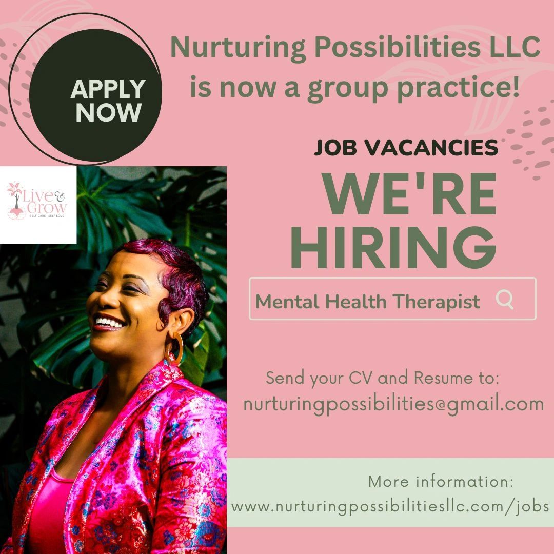 A job posting for Mental Health Therapist